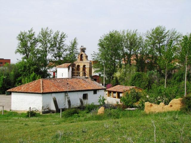 die Kirche von Valdelafuente