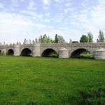 die Brücke die uns über den Río Torío führt