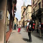 Hannelore und Erich in der Altstadt von León