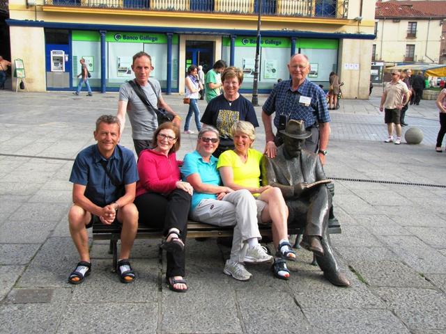 Johann, Theresia und Bernd. Franco, Sonja, Hannelore, Mäusi und Gaudi