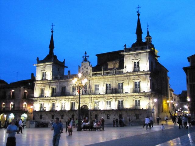 das alte Rathaus 17.Jh. auf der Plaza Mayor