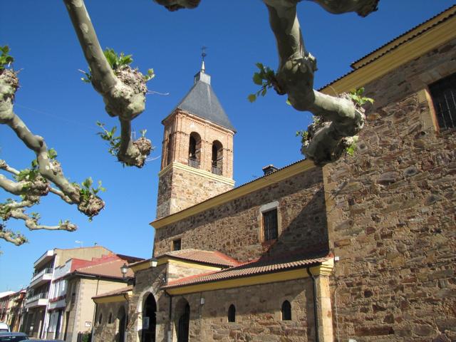 die schöne Kirche von Hospital de Órbigo