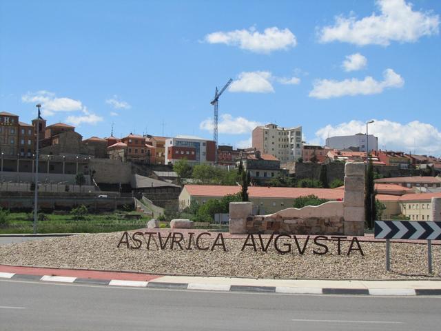 Asturica Augusta wurde von den Römer gegründet. Hier kreuzten sich die Via Traiana und die Via de la Plata