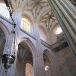 das innern der Kathedrale, ein gewaltiger Säulenwald