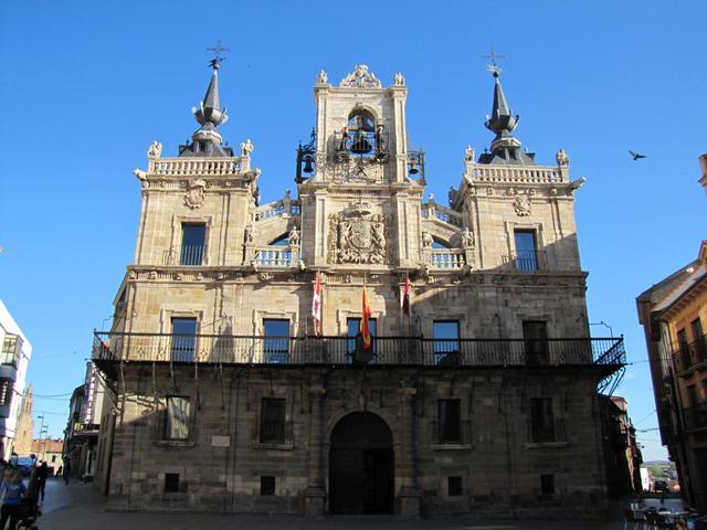 das Stadthaus von Astorga auf der Plaza Mayor