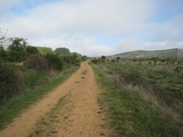 wir befinden uns im Herzen der Maragatería auf dem Weg nach Castrillo de los Polvazares