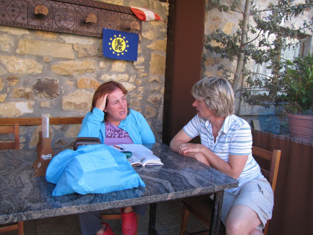 in der Albergue Nuestra Señora del Pilar, haben wir Annette besucht und lange mit Ihr gesprochen