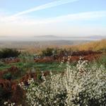 Blick in die Ebene (Sierra Teleno), der Maragatería und Astorga