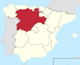 wir befinden uns in der Region Castilla y León