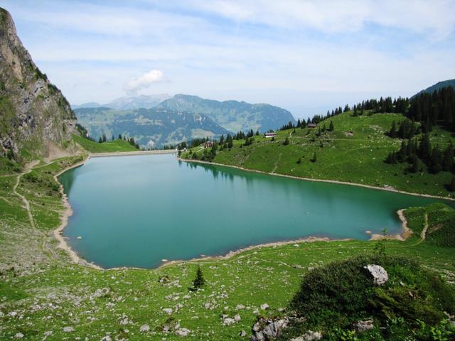 Blick auf den Bannalpsee