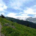 bei Steinig Stalden 1695 m.ü.M. erscheint plötzlich ein Bergriese vor uns, der Titlis