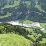 Tiefblick zum Gorneregrund mit dem Tschingelsee