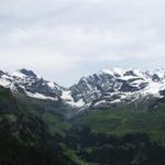 Blick zum Gspaltenhorn, Gamchilücke, dort waren wir auch schon und Blüemlisalp