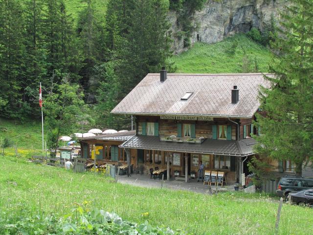 wir haben das schöne Berggasthaus Golderli 1440 m.ü.M. erreicht