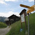 beim Hotel Waldrand auf der Pochtenalp