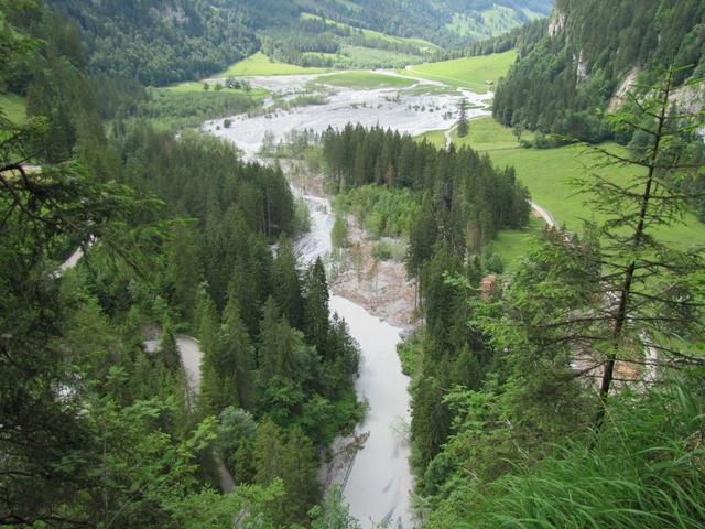 Blick in die Griesschlucht mit Dündebach