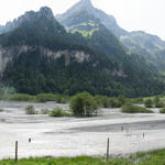 Breitbildfoto vom Tschingelsee  1150 m.ü.M.