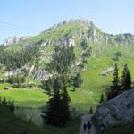 Blick auf den Hinterstockensee und auf das Stockhorn