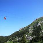 von der Mittelstation Chrindi besteht die Möglichkeit direkt auf das Stockhorn zu gelangen