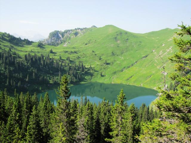 Blick zum Oberstockensee