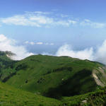 die imposante Gantrischkette zwischen dem Gurnigelgebiet und dem Simmental