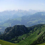 sehr schönes Breitbildfoto vom Stockhorn aus gesehen, Richtung Berner Oberland