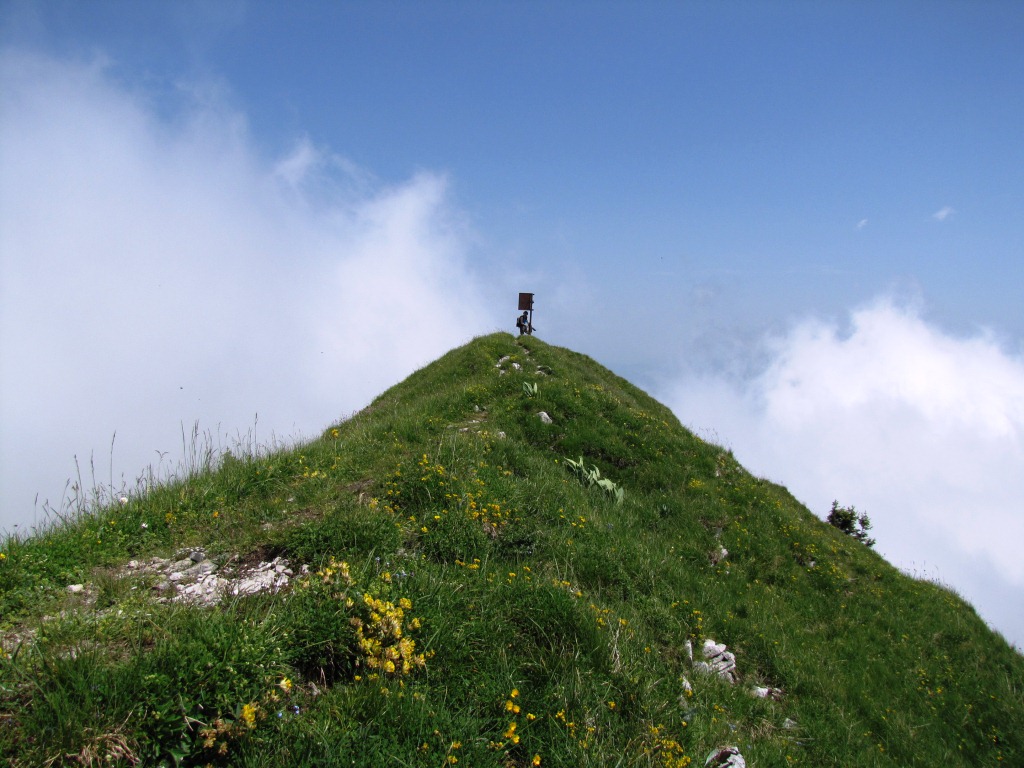 Blick zurück zum Möntschelespitz