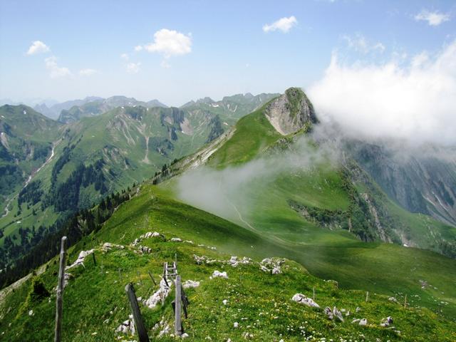 auf dem Weg zum Hohmadsattel