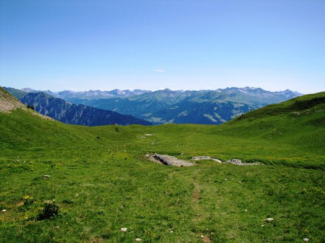 bei Parzams kurz vor der Calandahütte