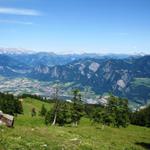 wir haben die Vazer Alp erreicht. Eine schöne Bergtour geht zu Ende