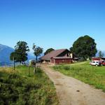 das Bauernhaus bei Endorfallmi, mit einer grandiosen Aussicht