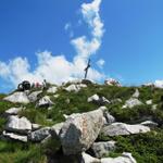 wir haben den  Sigriswiler Rothorn 2051 m.ü.M. erreicht