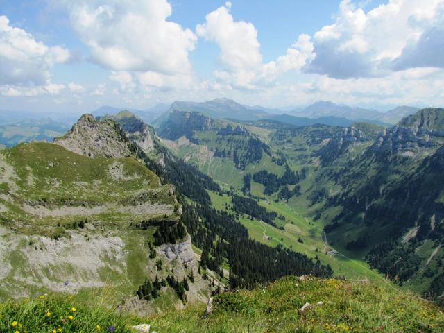 auf der linken Bildseite gut zu erkennen, die Sichle und die Sieben Hengste. Dort waren wir auch schon