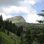 letzter Blick hinauf zum Sigriswiler Rothorn. Eine schöne Bergtour