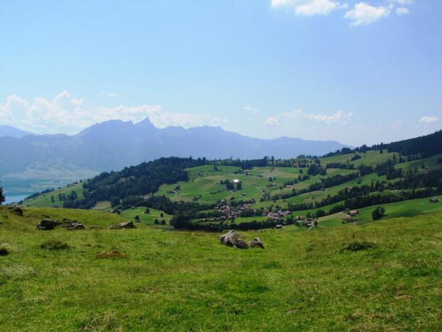 Blick auf Schwanden / Sagi