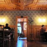 im nostalgischen Hotel Rosenlaui, ein Ort wo man sich sofort wohlfühlt haben wir einen Kaffee genossen