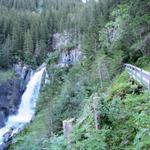 die Schlucht ist Teil des UNESCO-Weltnaturerbes Schweizer Alpen Jungfrau-Aletsch