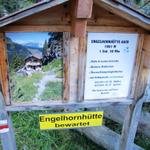 unser nächstes Ziel, die Engelhornhütte