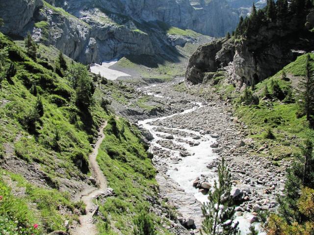 zuerst noch lieblich und grün