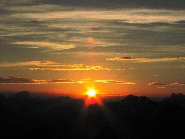 die Sonne steigt immer höher