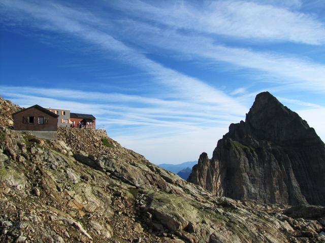 letzter Blick zurück zur Dossenhütte