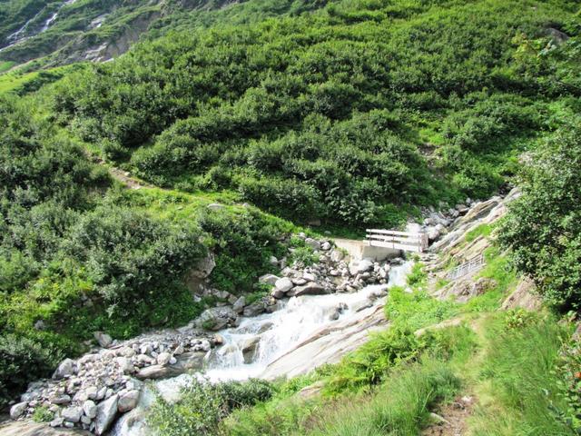 bei Punkt 1456 m.ü.M. überquerten wir den Wyssenbach