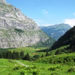 Blick auf das schöne und ruhige Urbachtal