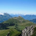 Blick zur Elsigenalp und dem Elsighore. Dort oben waren wir auch schon