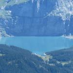 der schöne Oeschinensee. Dort waren wir auch schon