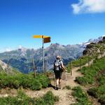 wir haben den Alpschelegrat 2315 m.ü.M. erreicht