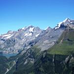 immer wieder schön anzusehen. Blüemlisalpmassiv, Fründenhorn, Doldenhorn und Oeschinensee