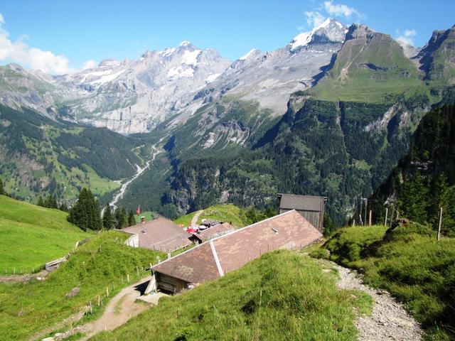 bei der Bergstation Allmenalp auf der Undere Allme