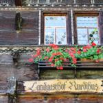 als krönender Abschluss von einem sehr schönen Tag, Nachtessen im Landgasthof Ruedihus