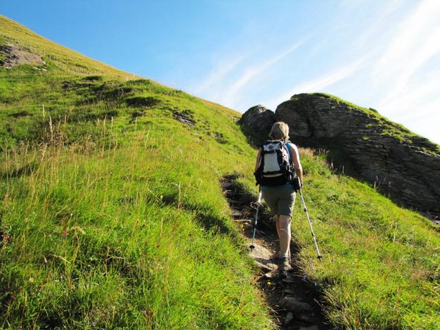 auf dem Weg Richtung Steintal